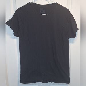 Fruit of the Loom Men's Black Classic Tee Medium